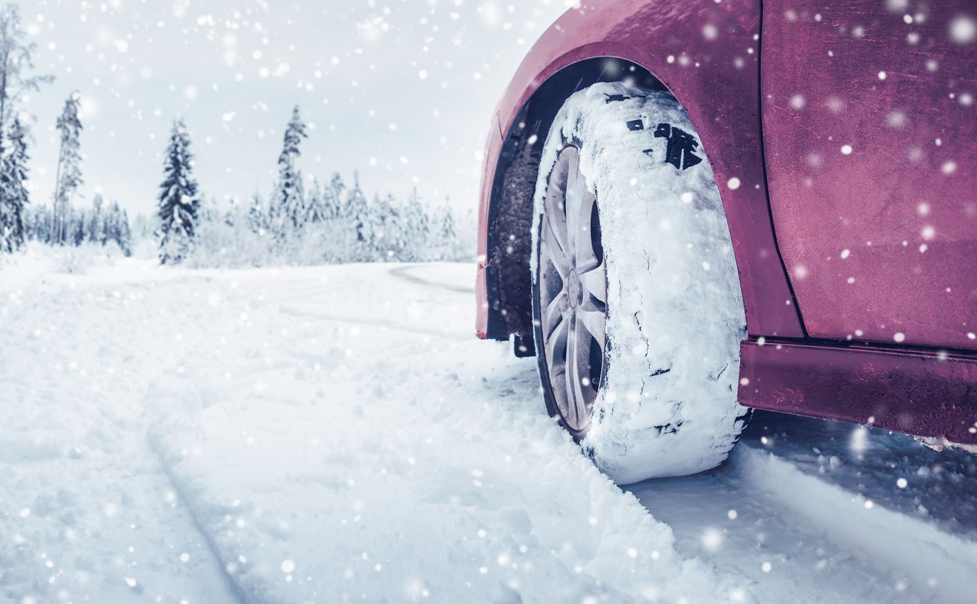 Car in snow