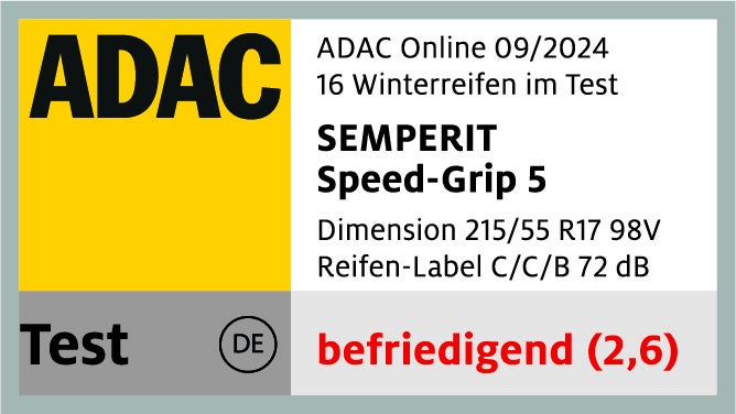 Winterreifen Semperit Speed Grip 5 Test