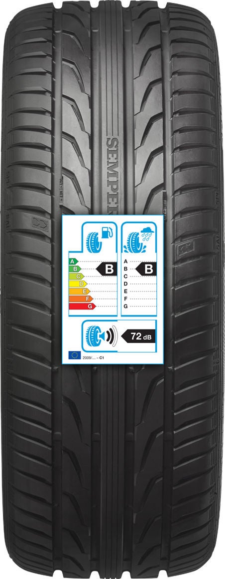 Semperit EU Tyre label overview technical-detail