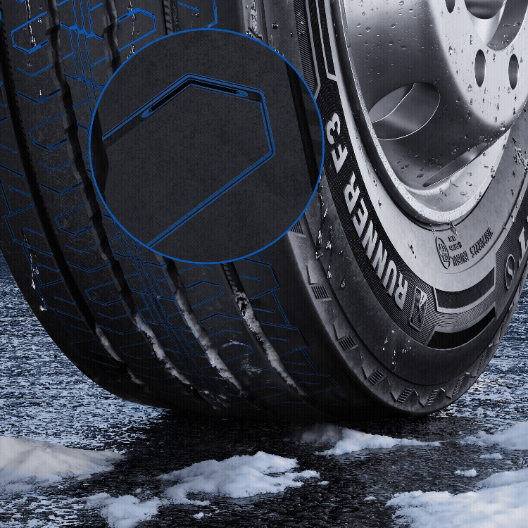 Semperit Runner F3 - Grip Wet Snow Performance technical detail