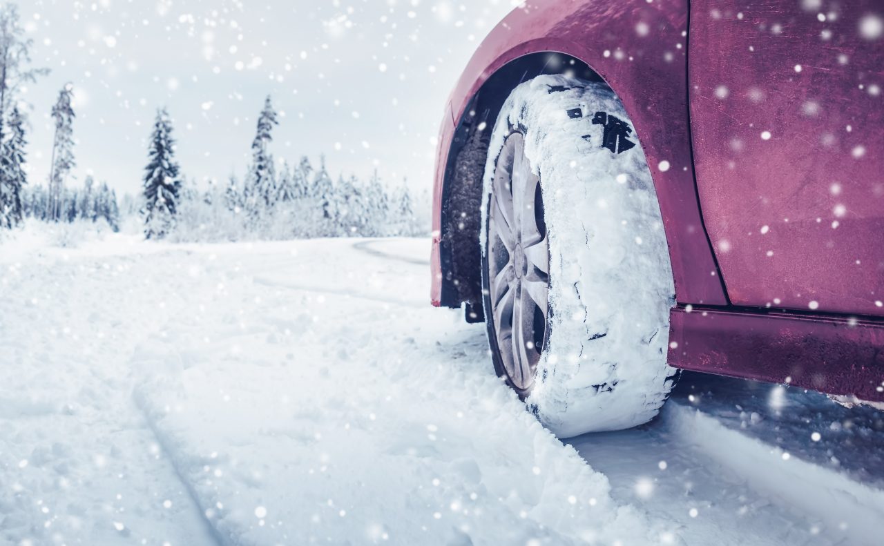 Car in snow