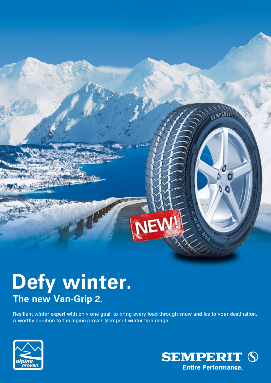 VAN-GRIP 2 - The van winter tyre for snow & ice | Semperit