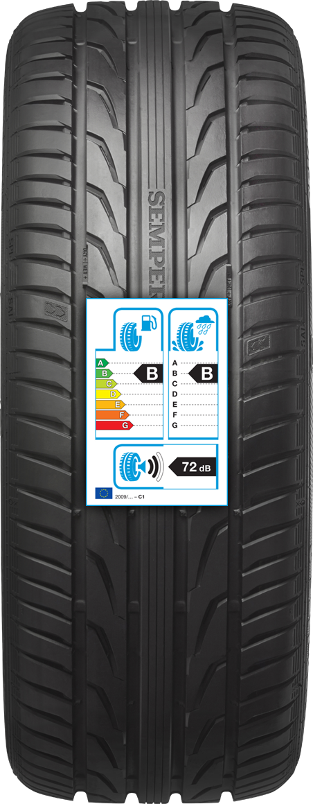 Semperit EU Tyre label overview technical-detail